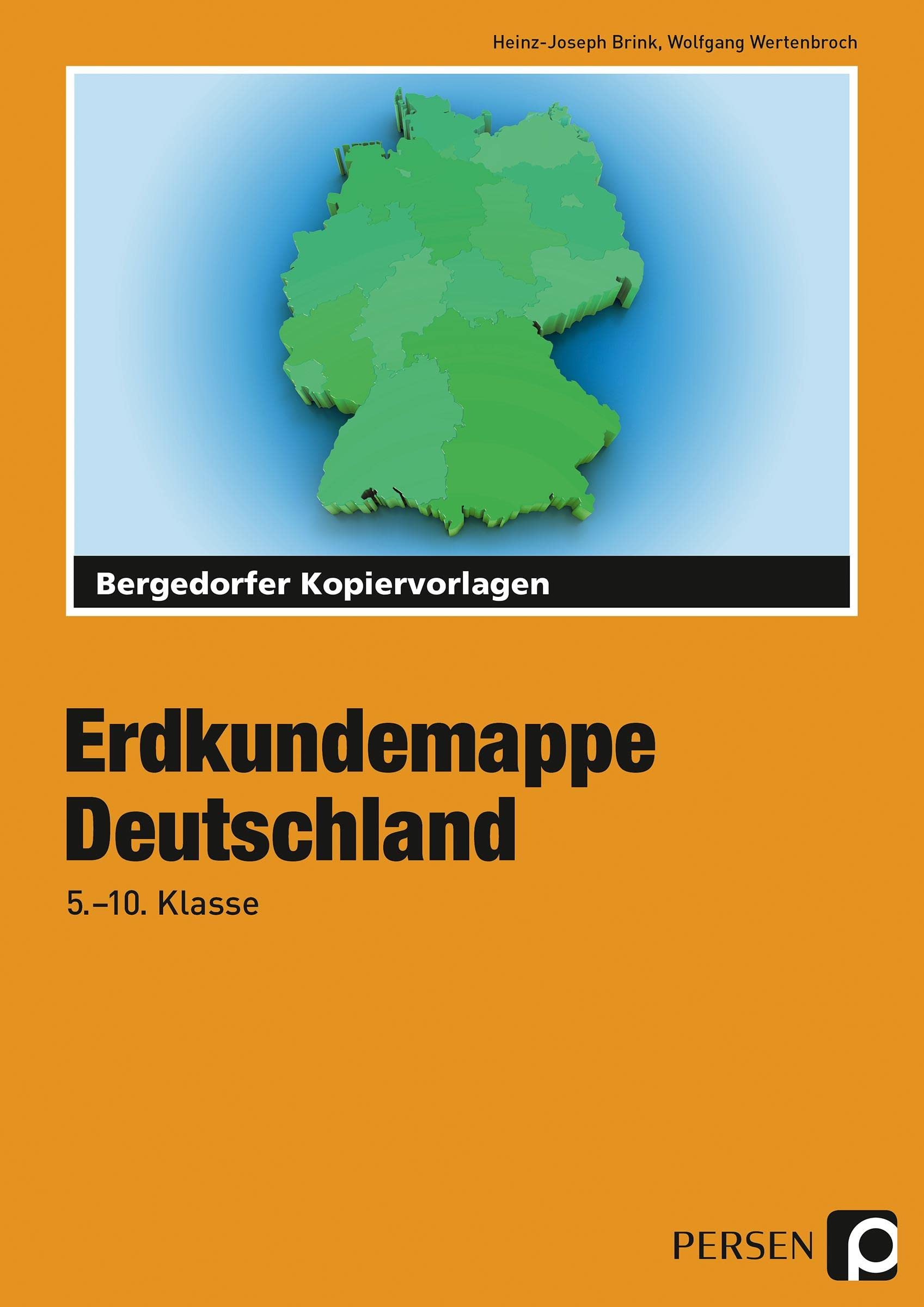 Erdkundemappe Deutschland Education & Training