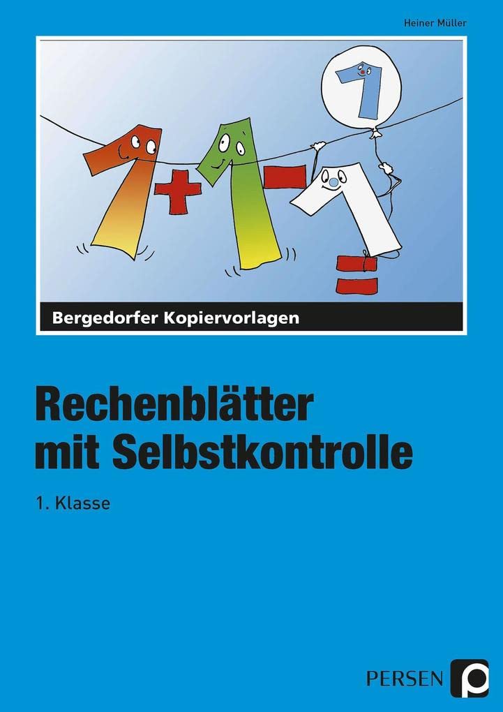 Rechenblätter mit Selbstkontrolle - 1. Klasse Education & Training