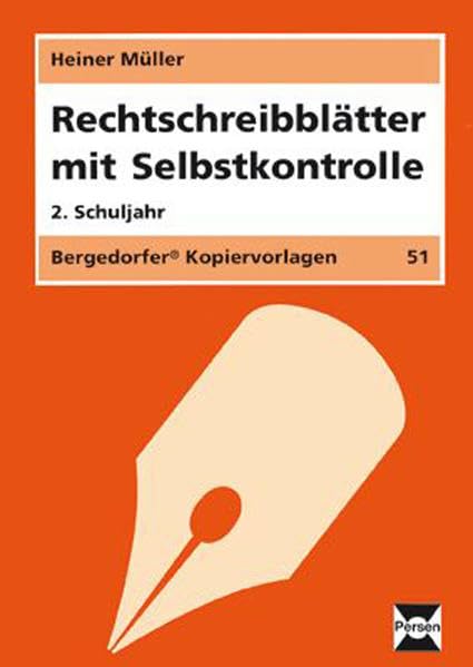 Rechtschreibblätter mit Selbstkontrolle - 2. Kl.: (2. Klasse) Learning & Reference