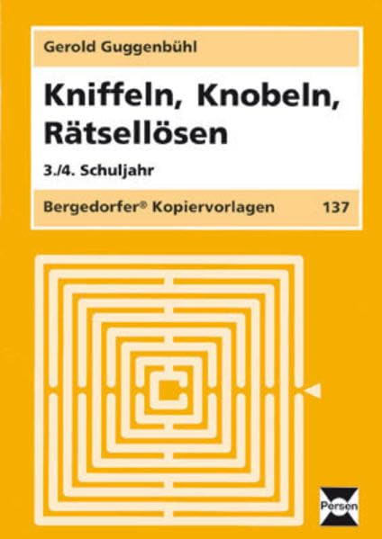 Kniffeln, Knobeln, Rätsellösen. 3./4. Schuljahr Learning & Reference
