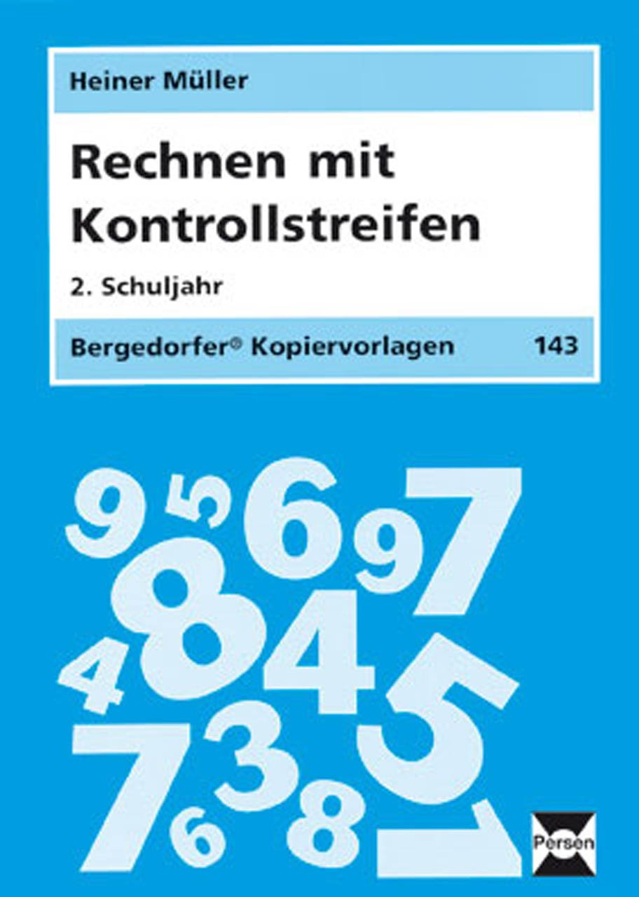 Rechnen mit Kontrollstreifen - 2. Klasse Learning & Reference
