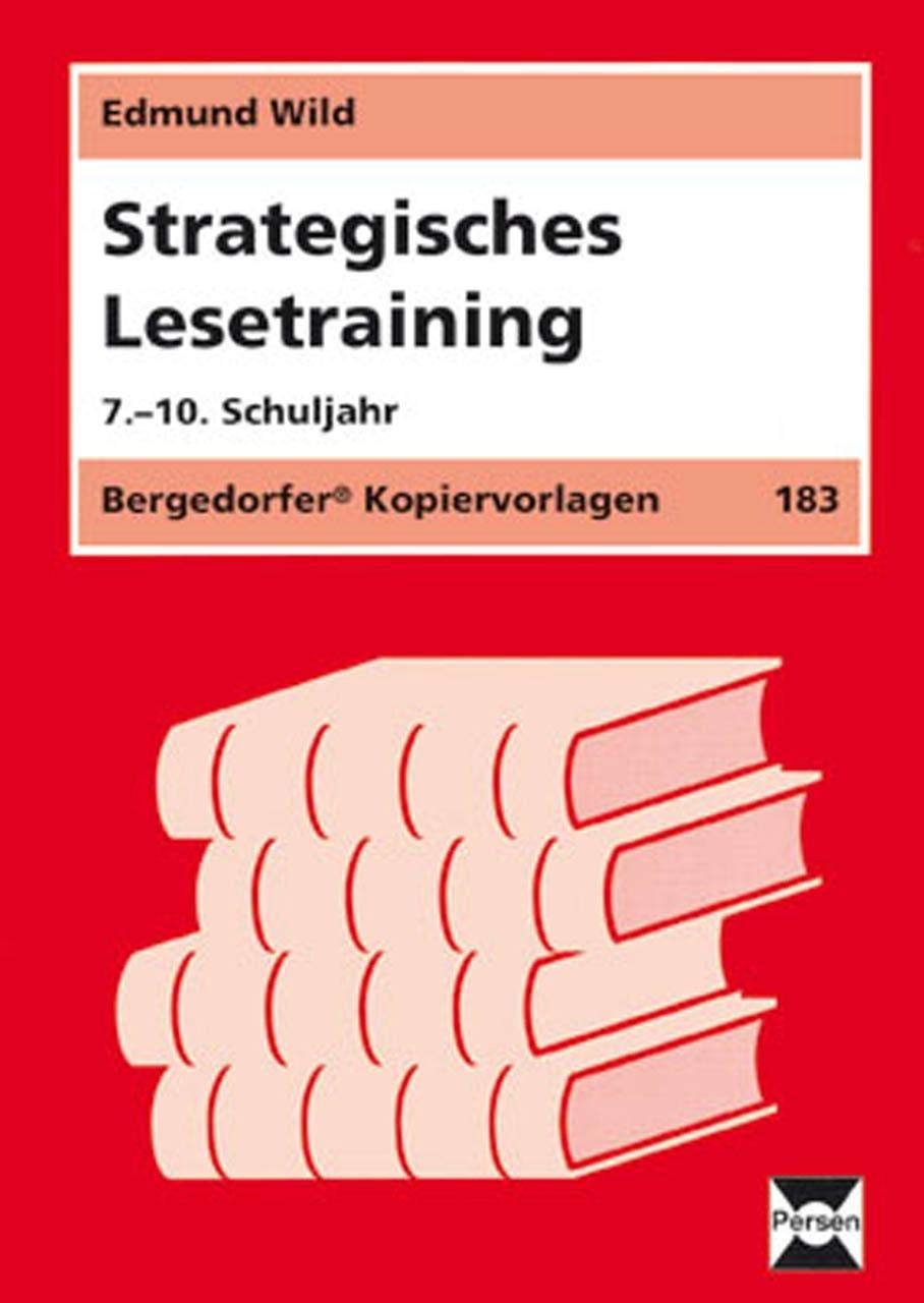 Strategisches Lesetraining - 7.-10. Klasse Learning & Reference
