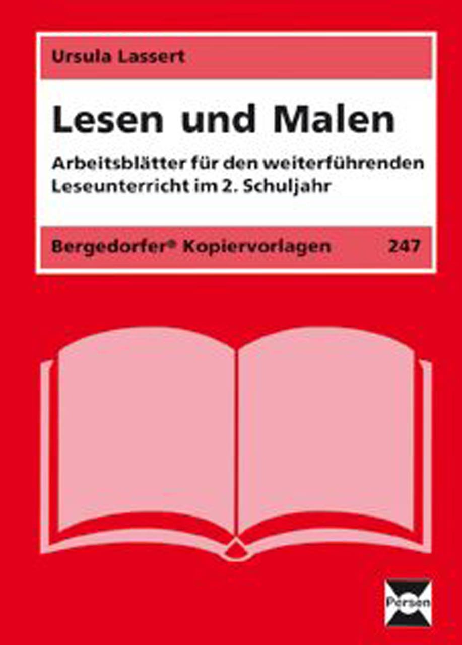 Lesen und Malen: Arbeitsblätter für den weiterführenden Unterricht im 2. Schuljahr (2. Klasse) Learning & Reference