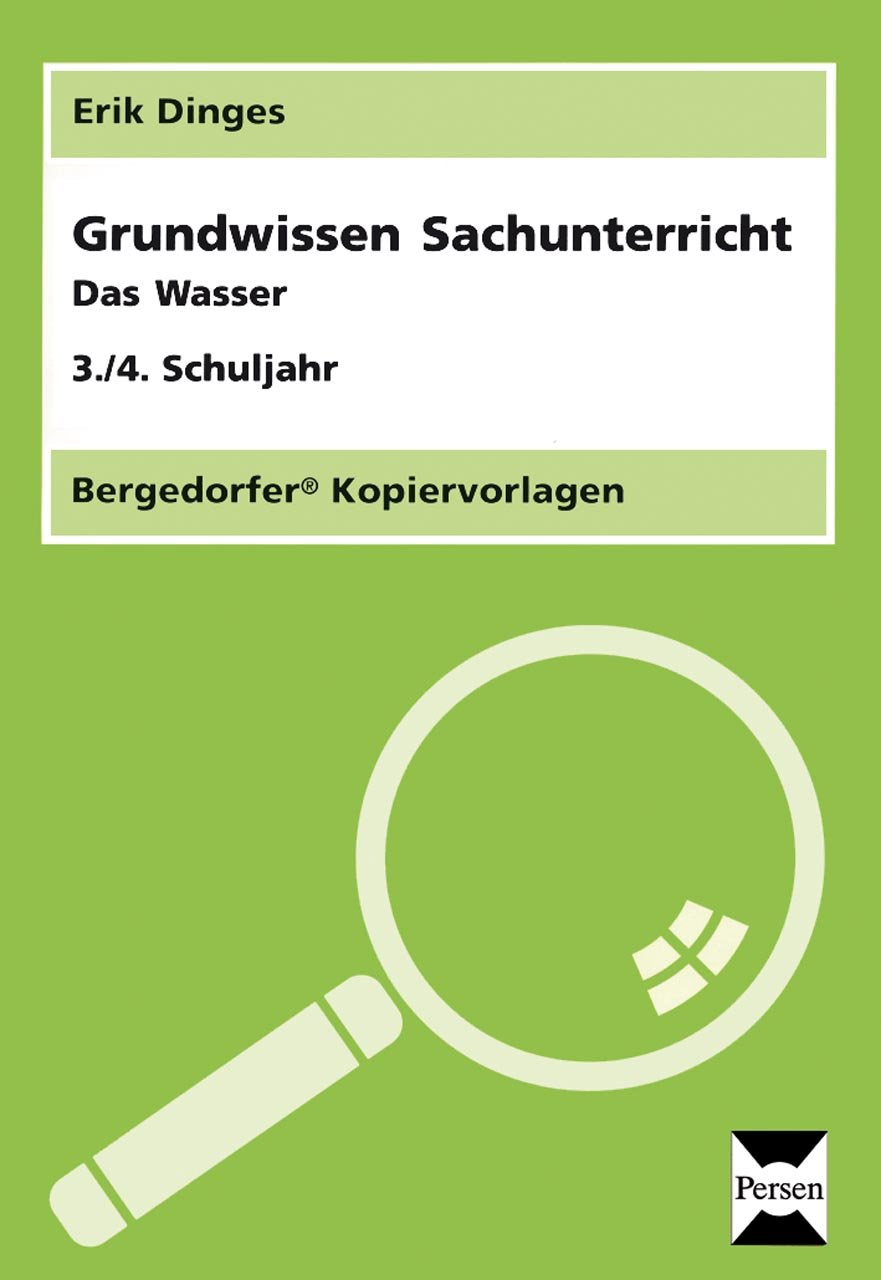 Grundwissen Sachunterricht. Das Wasser School books