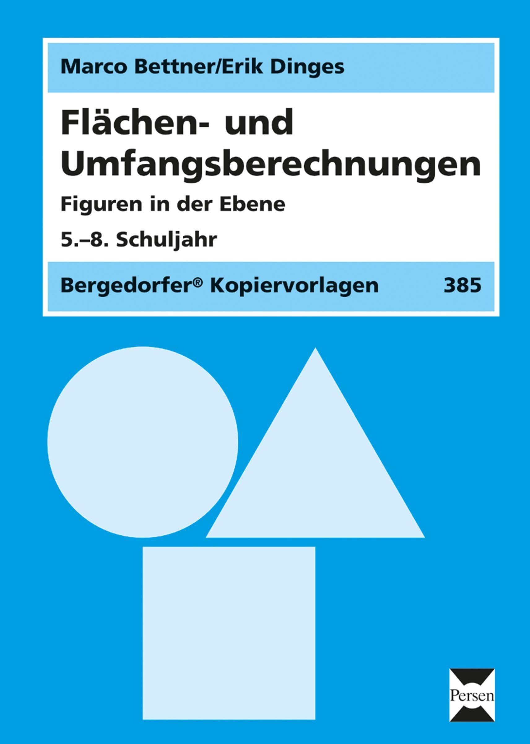 Flächen- und Umfangsberechnungen Education & Training Books
