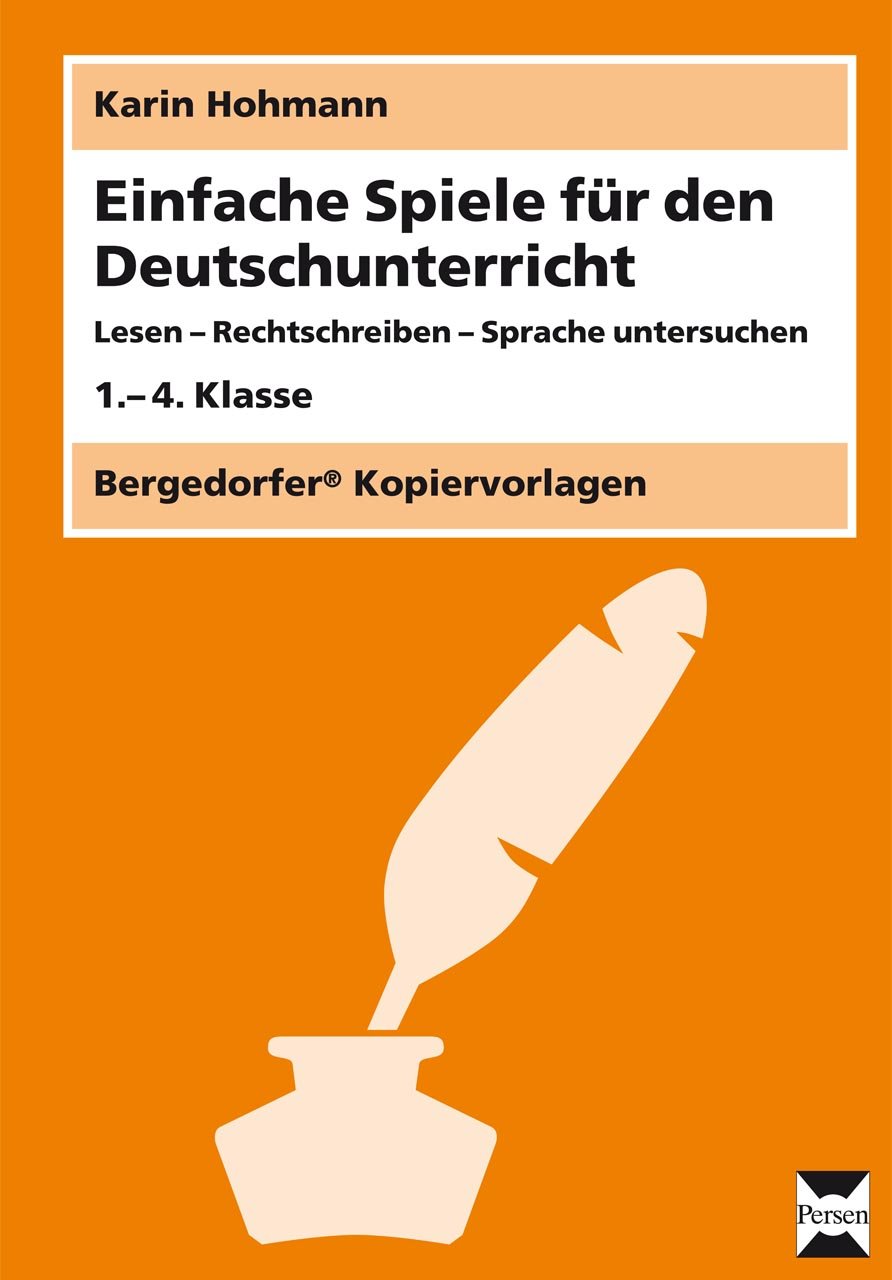 Einfache Spiele für den Deutschunterricht Learning & Reference