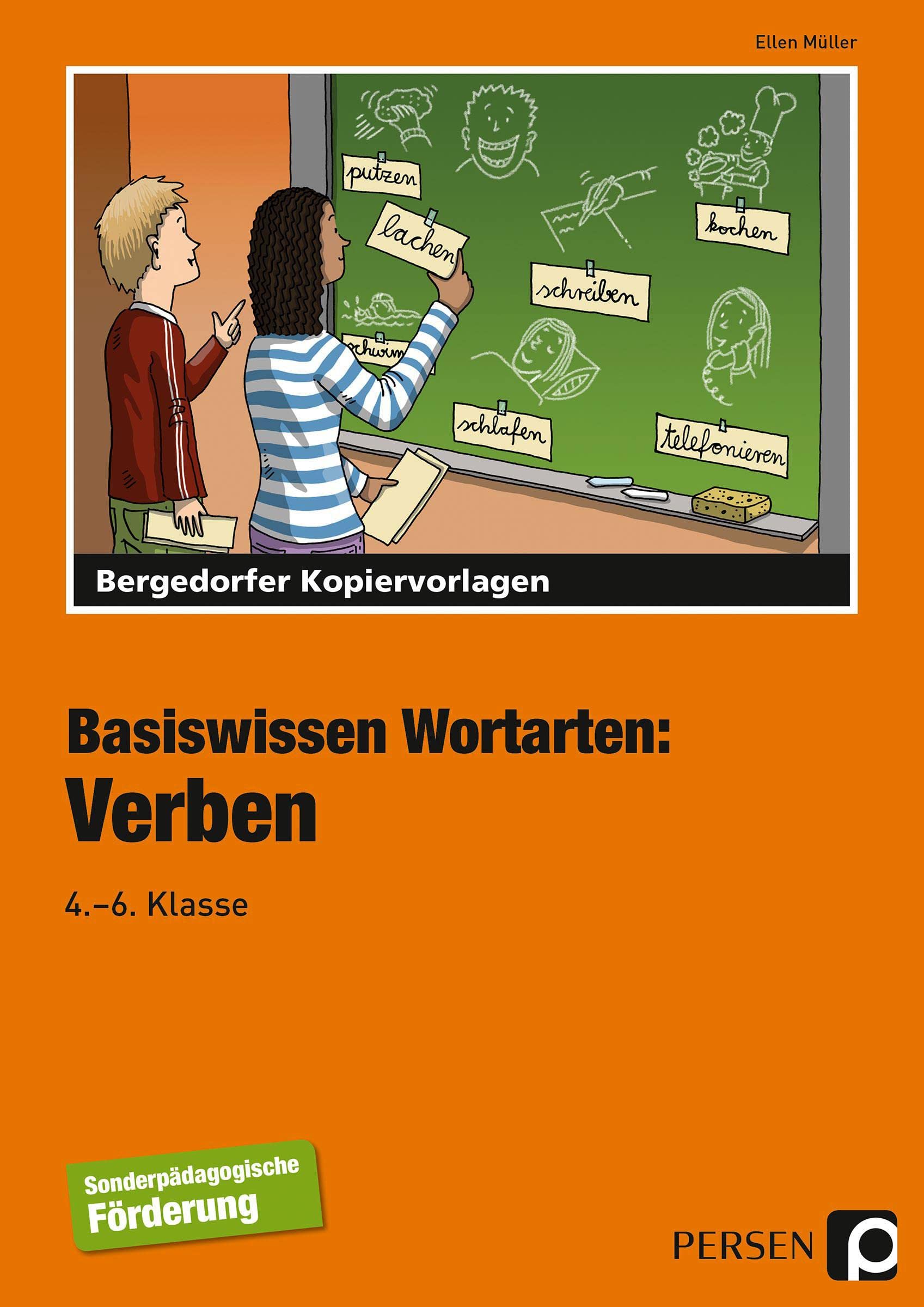 Basiswissen Wortarten: Verben: (4. bis 6. Klasse) Learning & Reference