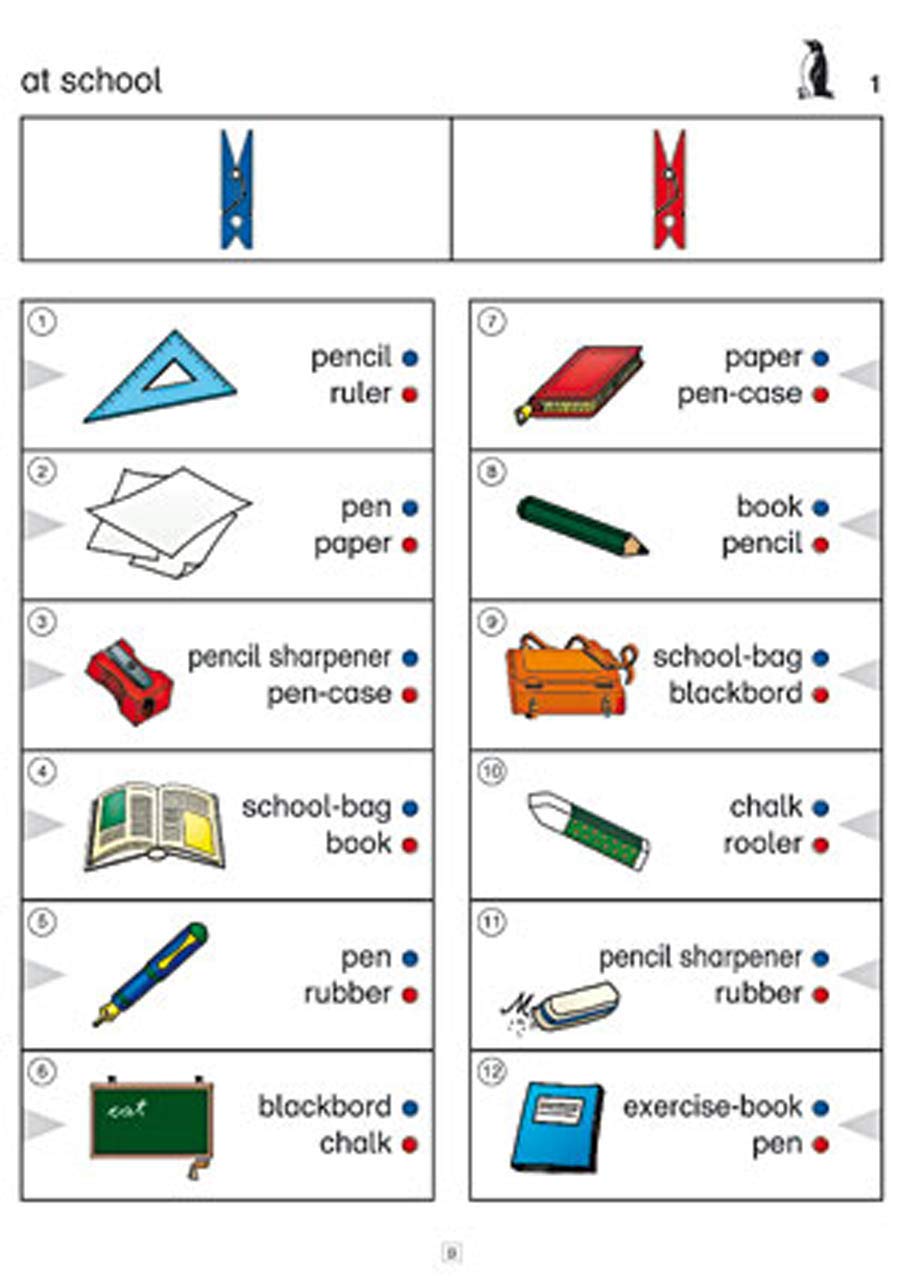 Englisch Vokabeltraining: Nomen (3. und 4. Klasse) (Bergedorfer® Colorclips) Foreign Languages ​​& Dictionaries