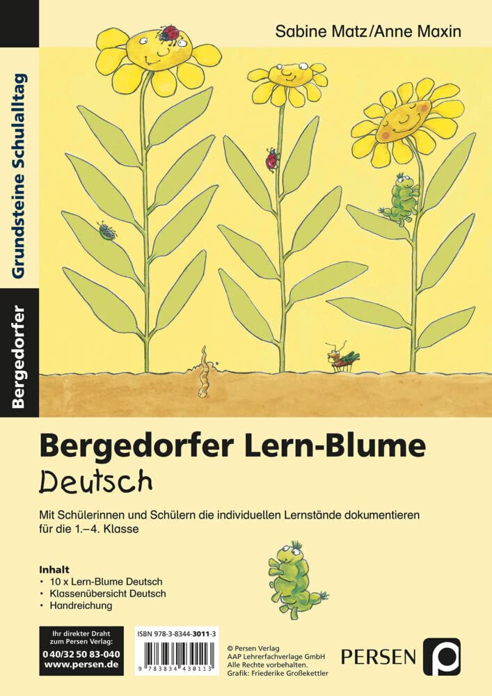 Bergedorfer Lern-Blume Deutsch: (1. bis 4. Klasse) Education & Training
