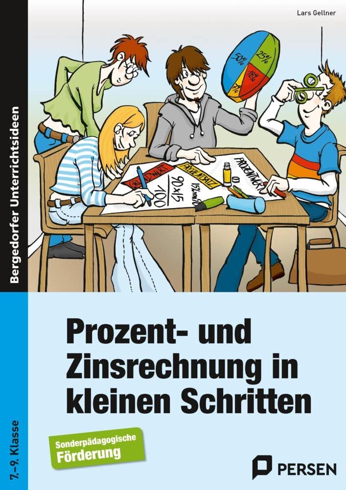 Prozent- und Zinsrechnung in kleinen Schritten Learning & Reference