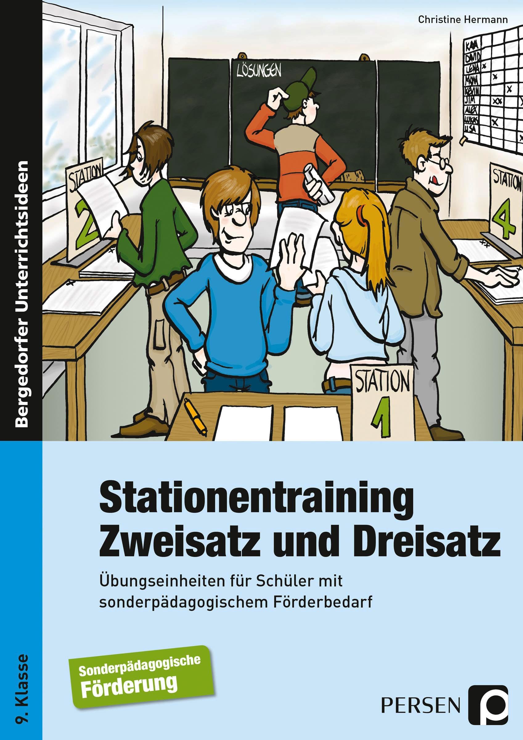 Stationentraining Zweisatz und Dreisatz: Übungseinheiten für Schüler mit sonderpädagogischem Förderbedarf (9. Klasse): Übungseinheiten für die Förderschule. 9. Klasse Learning & Reference