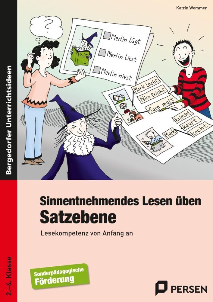 Sinnentnehmendes Lesen üben: Satzebene Learning & Reference