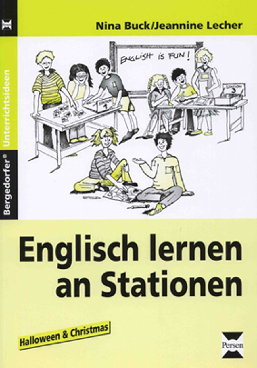 Englisch lernen an Stationen: Halloween and Christmas (3. und 4. Klasse) Foreign Languages ​​& Dictionaries