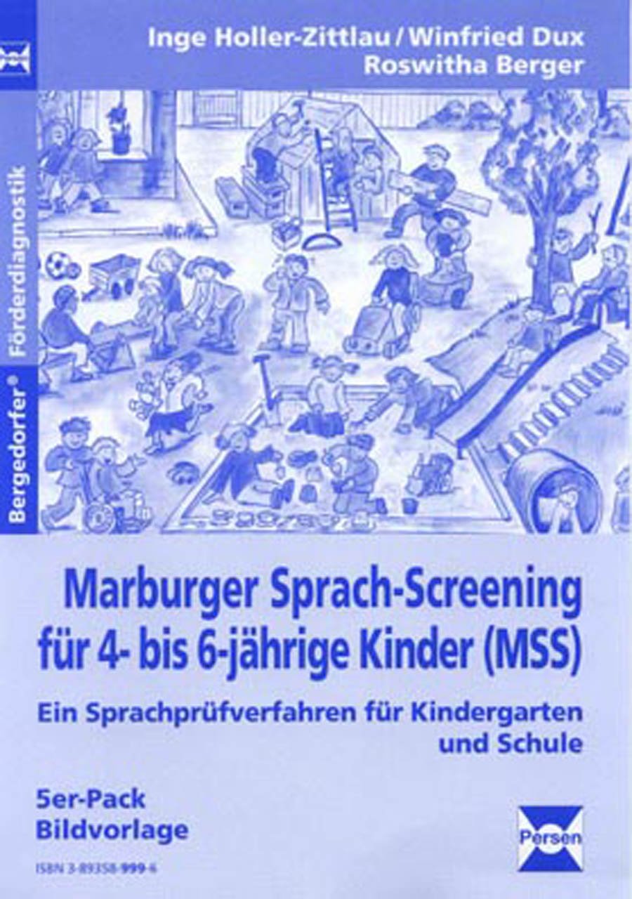Marburger-Sprach-Screening - Bildvorlagen: (1. Klasse/Vorschule) Learning & Reference