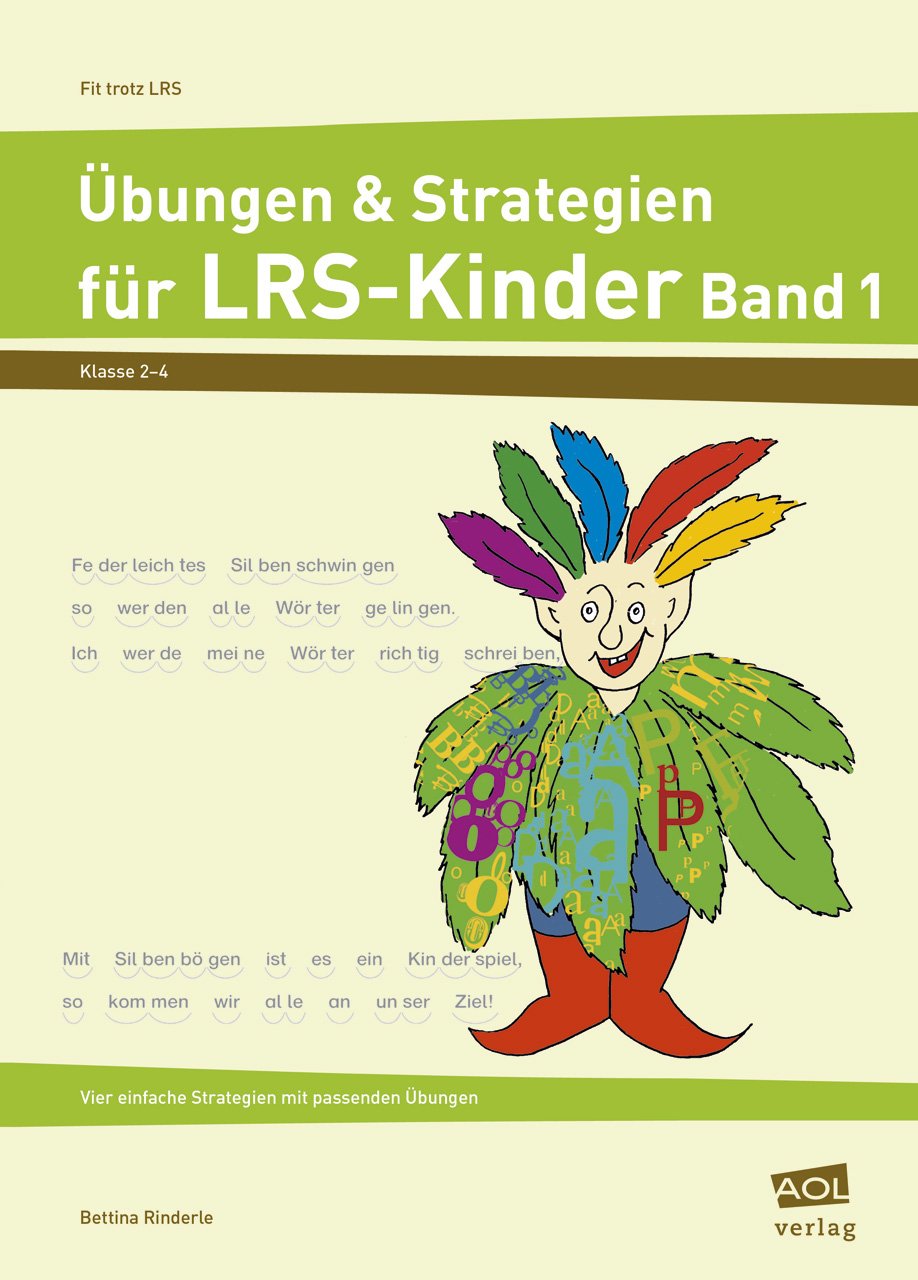 Fit trotz LRS. Übungen und Strategien für LRS-Kinder Band 1: Vier einfache Strategien mit passenden Übungen für Klasse 2 bis 4 book
