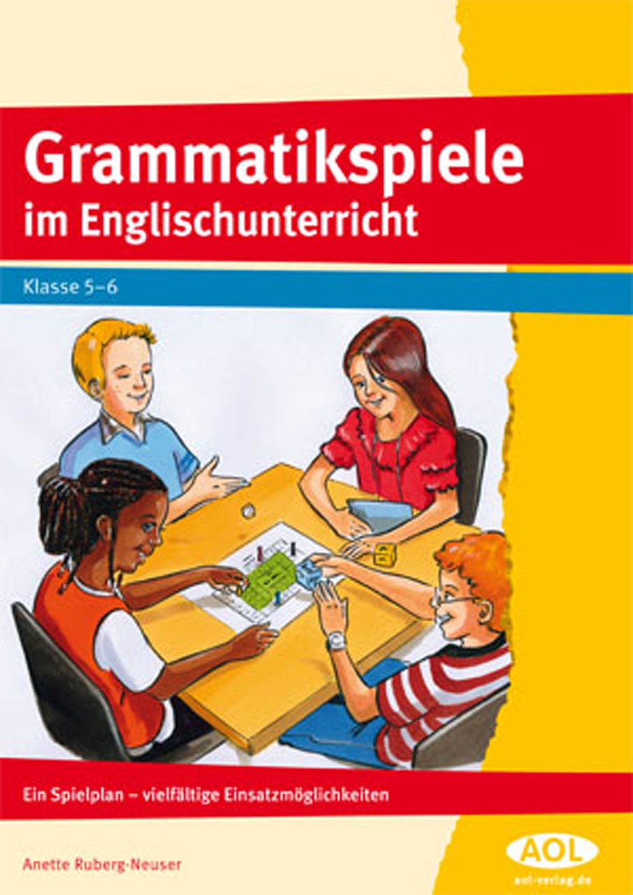 Grammatikspiele im Englischunterricht: Ein Spielplan - vielfältige Einsatzmöglichkeiten (5. und 6. Klasse) book