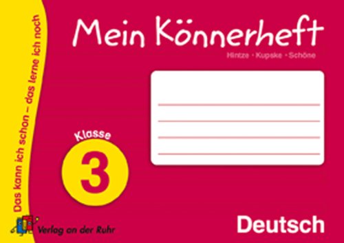 Mein Könnerheft - Deutsch, Klasse 3 Study Guides