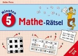 5-Minuten-Mathe-Rätsel: Klasse 3 und 4 Learning & Reference