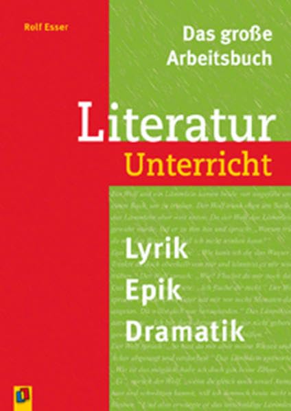 Das große Arbeitsbuch Literaturunterricht Poetry