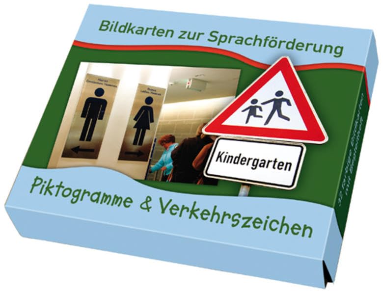 Piktogramme und Verkehrszeichen (Bildkarten zur Sprachförderung) Study Guides