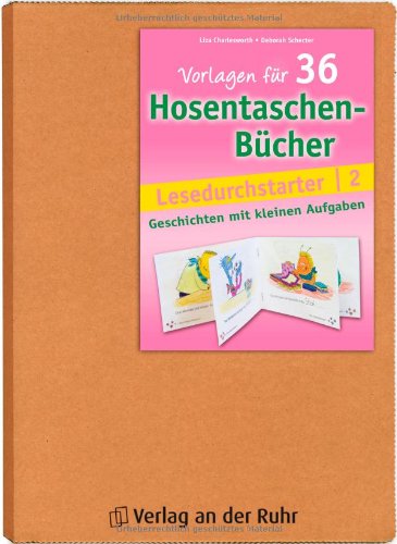 Vorlagen für 36 Hosentaschenbücher - Lesedurchstarter: Geschichten mit kleinen Aufgaben Non-fiction