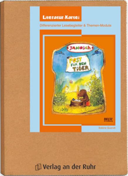 Literatur-Kartei: Post für den Tiger: Differenzierter Lesebegleiter und Themen-Module Learning & Reference