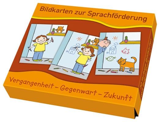 Vergangenheit - Gegenwart - Zukunft (Bildkarten zur Sprachförderung) Education & Training