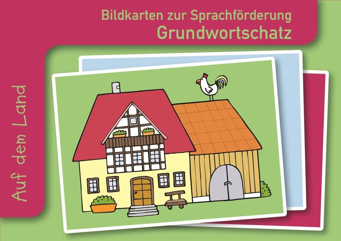 Bildkarten zur Sprachförderung: Grundwortschatz: Auf dem Land Medicine