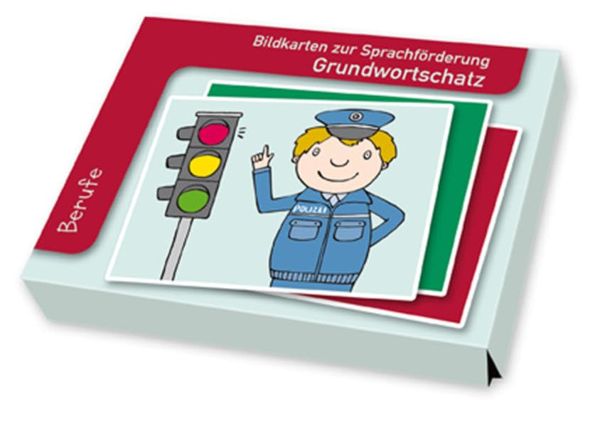 Bildkarten zur Sprachförderung: Grundwortschatz: Berufe Books