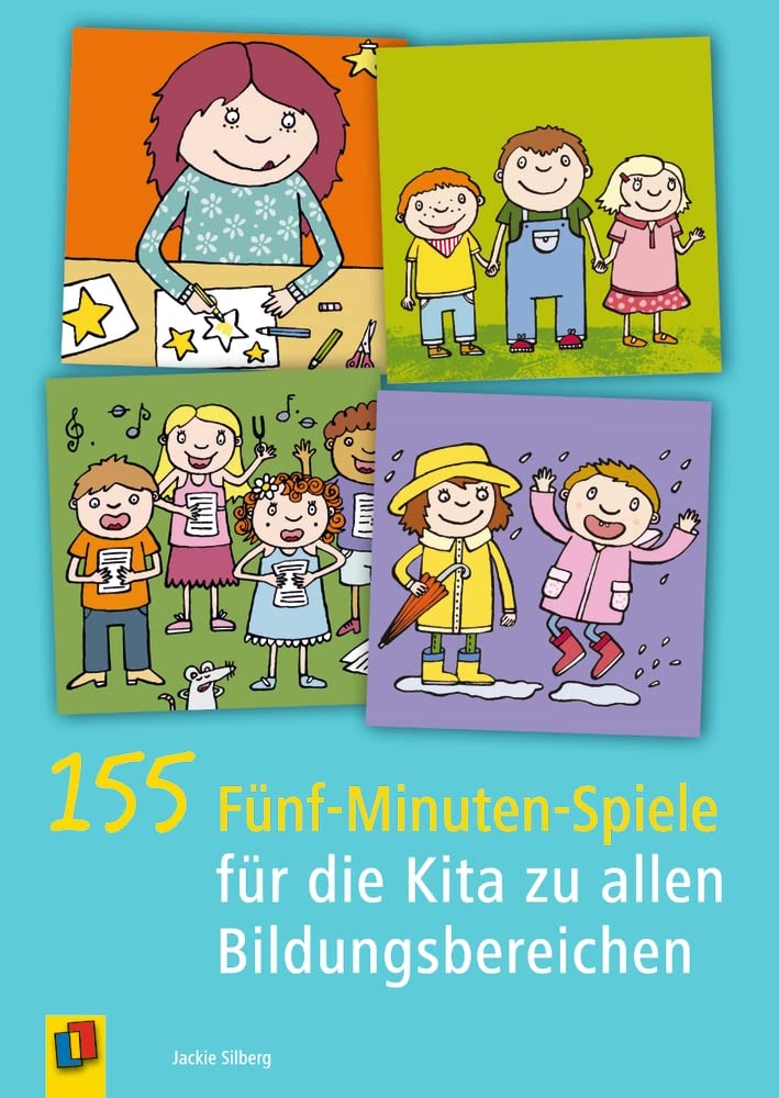 155 Fünf-Minuten-Spiele für die Kita zu allen Bildungsbereichen Non-fiction