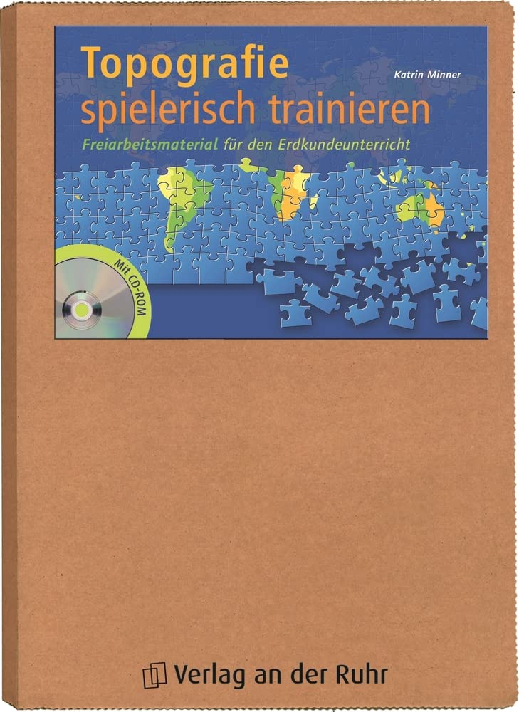 Topografie spielerisch trainieren: Freiarbeitsmaterial für den Erdkundeunterricht book