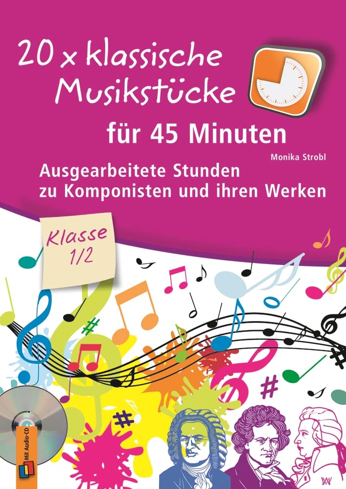 20 x klassische Musikstücke für 45 Minuten - Klasse 1/2 Education & Training