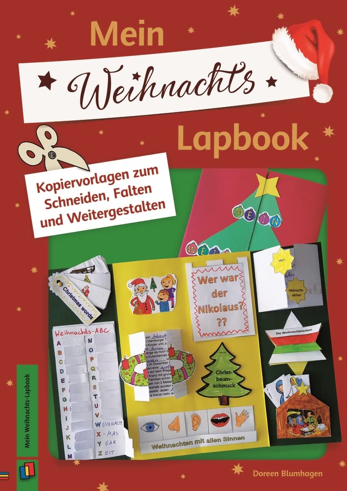 Mein Weihnachts-Lapbook: Kopiervorlagen zum Schneiden, Falten und Weitergestalten Education & Training