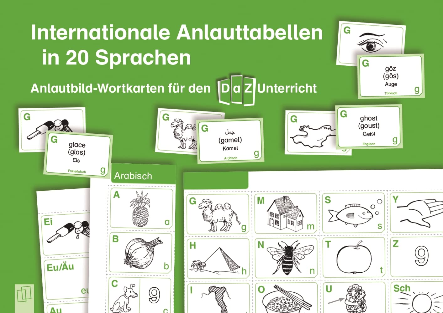 Internationale Anlauttabellen in 20 Sprachen Education & Training