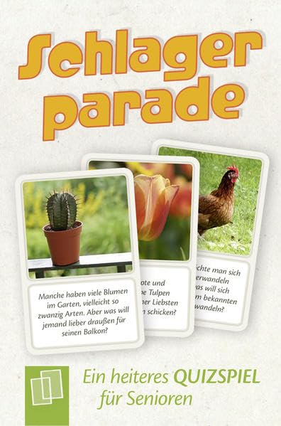 Schlagerparade: Ein heiteres Quizspiel für Senioren und Seniorinnen (Heitere Quizspiele für Senioren und Seniorinnen) Medicine