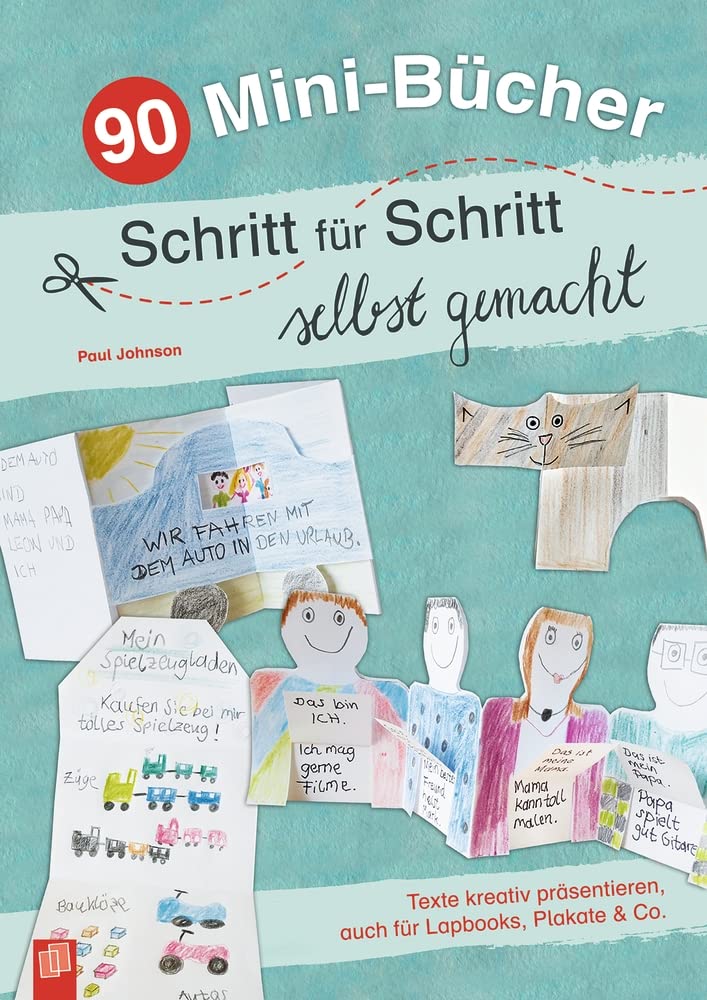 90 Mini-Bücher Schritt für Schritt selbst gemacht Education & Training
