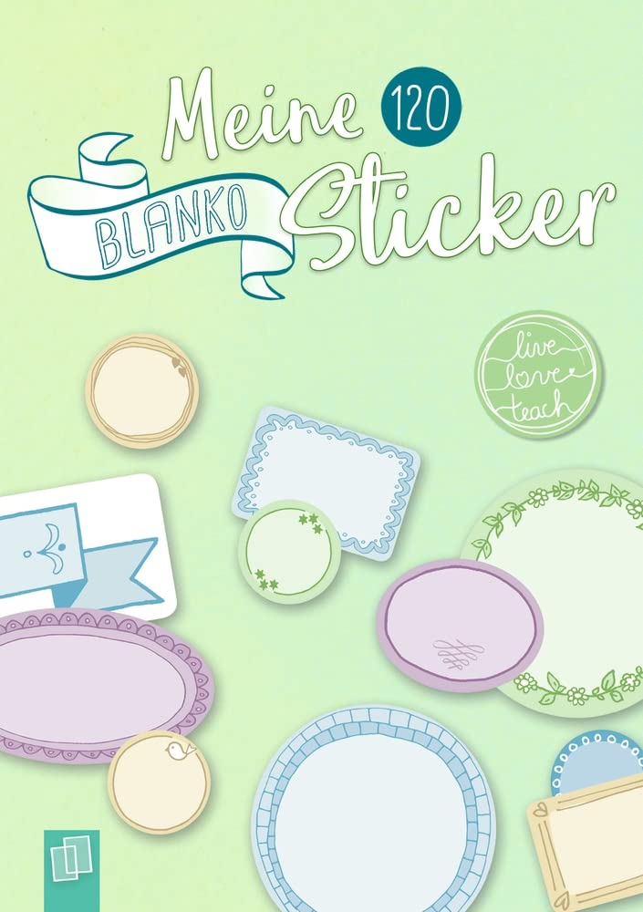 Meine 120 Blanko-Sticker book