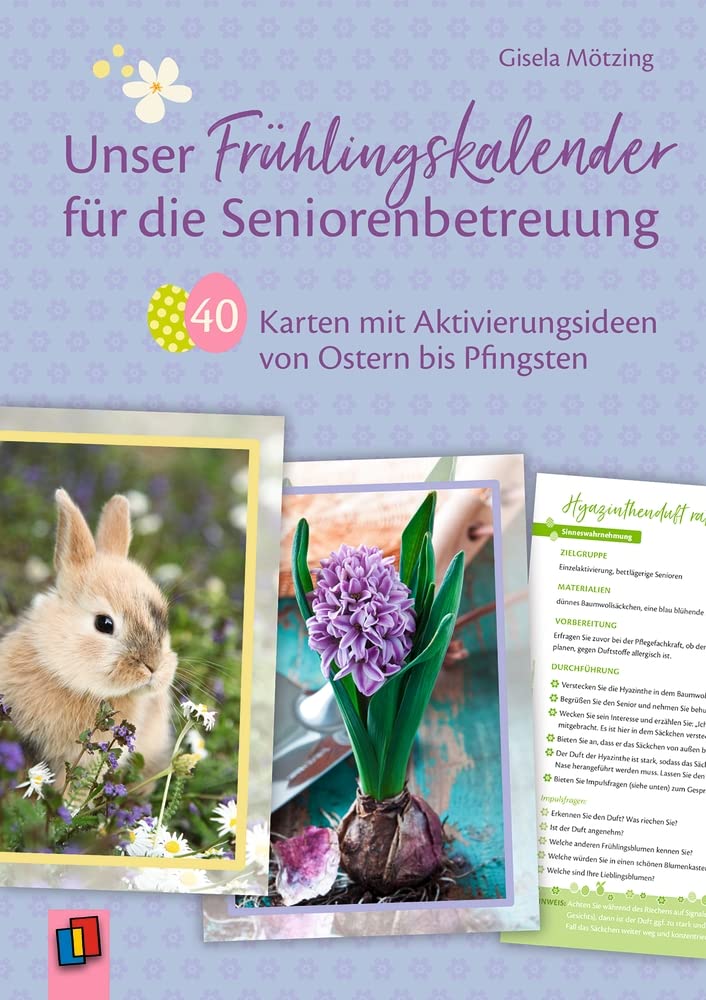 Unser Frühlingskalender für die Seniorenbetreuung: 40 Karten mit Aktivierungsideen von Ostern bis Pfingsten Medicine