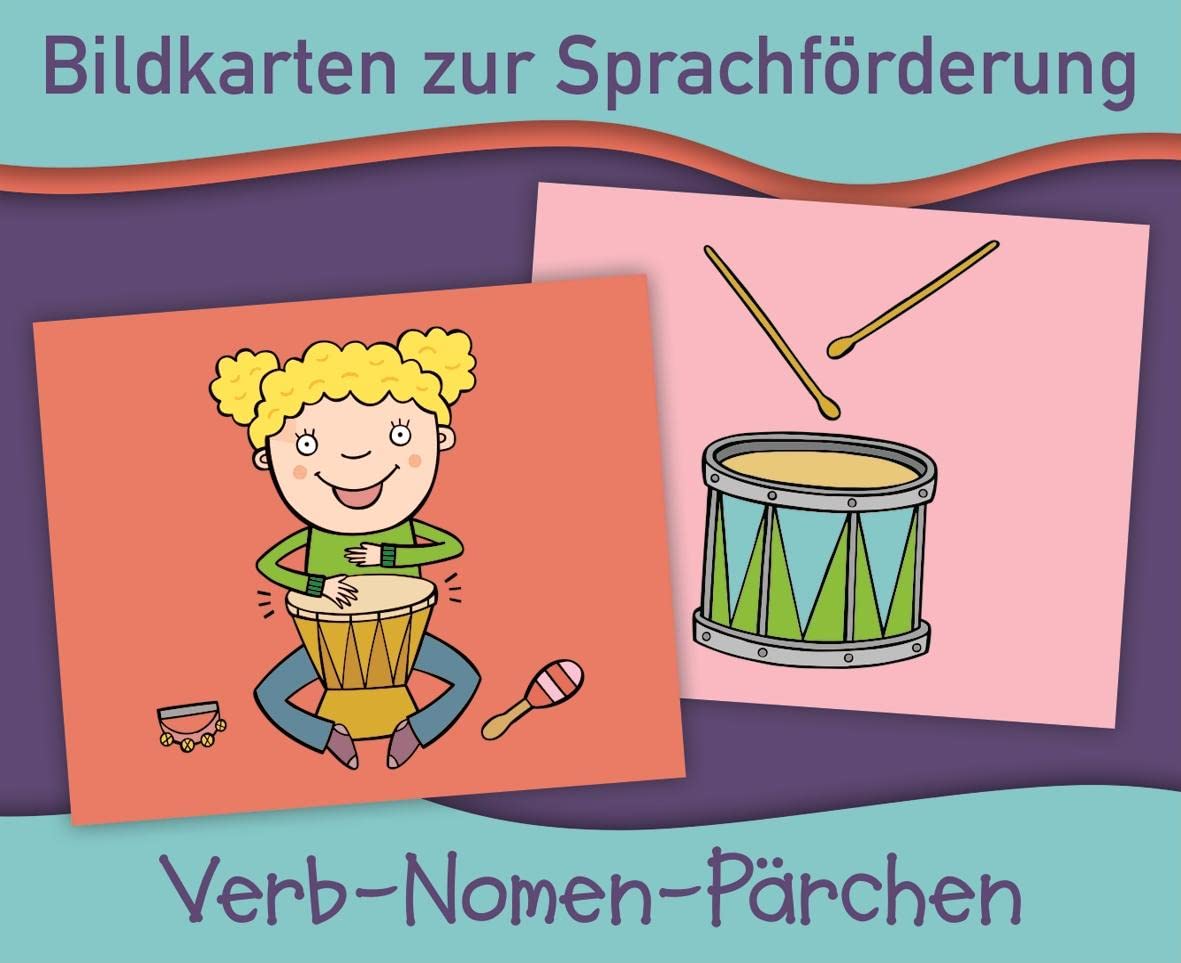 Verb-Nomen-Pärchen (Bildkarten zur Sprachförderung) Social Sciences