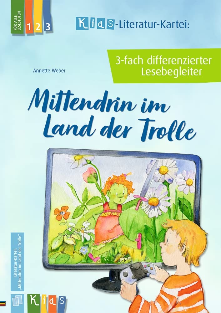 Mittendrin im Land der Trolle: 3-fach differenzierter Lesebegleiter (KidS – Literatur-Kartei) Study Guides