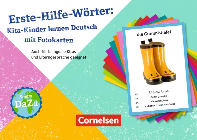 Deutsch lernen mit Fotokarten - Kita / Erste-Hilfe-Wörter Books