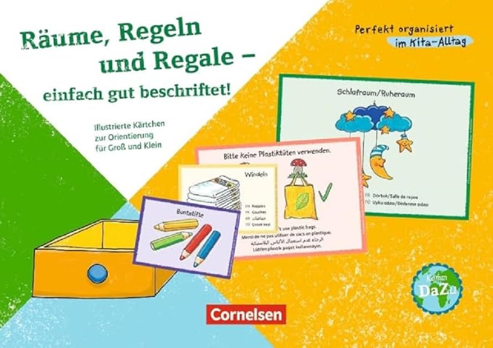 Perfekt organisiert im Kita-Alltag / Räume, Regeln und Regale - einfach gut beschriftet! book