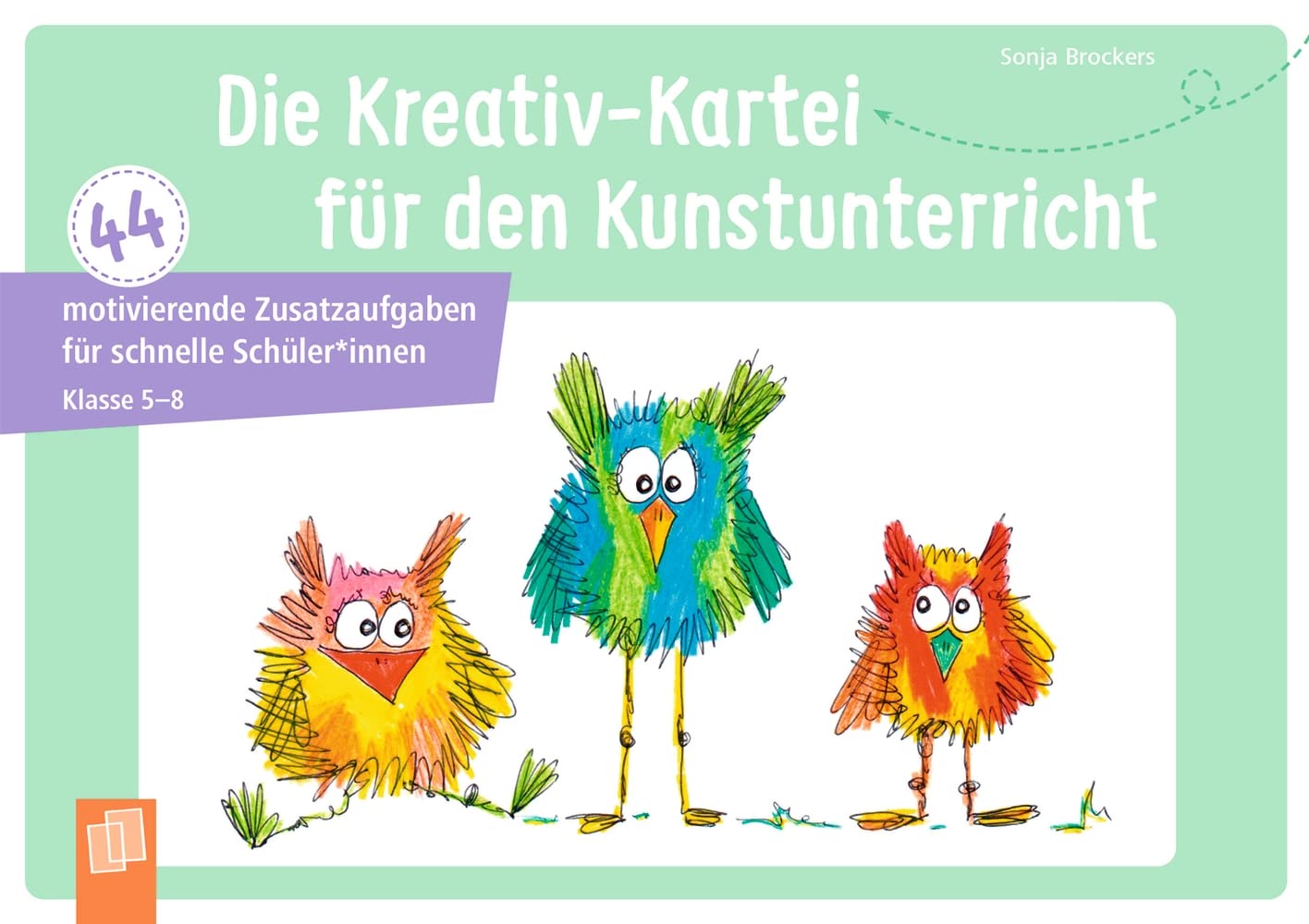 Die Kreativ-Kartei für den Kunstunterricht: 44 motivierende Zusatzaufgaben für schnelle Schüler und Schülerinnen – Klasse 5-8 Study Guides