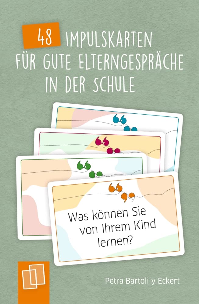 48 Impulskarten für gute Elterngespräche in der Schule: rund ums Erziehen, Lernen und Fördern; für Einzelgespräche, Elternsprechtag und Gespräche zwischen Eltern und Kindern Education & Training