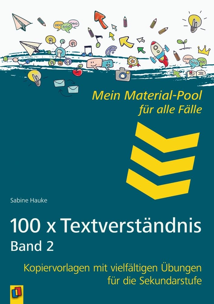 100 x Textverständnis, Band 2: Kopiervorlagen mit vielfältigen Übungen für die Sekundarstufe (Mein Material-Pool für alle Fälle) Learning & Reference