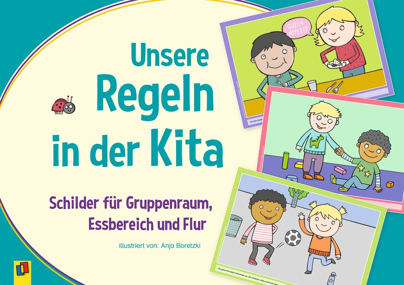 Unsere Regeln in der Kita: Schilder für Gruppenraum, Essbereich und Flur Study Guides