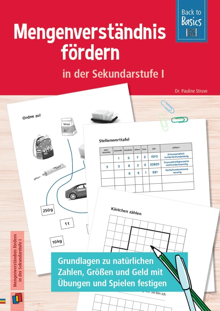 Mengenverständnis fördern in der Sekundarstufe I Education & Training