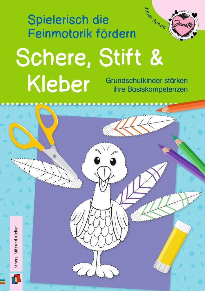 Schere, Stift und Kleber -  spielerisch die Feinmotorik fördern Education & Training