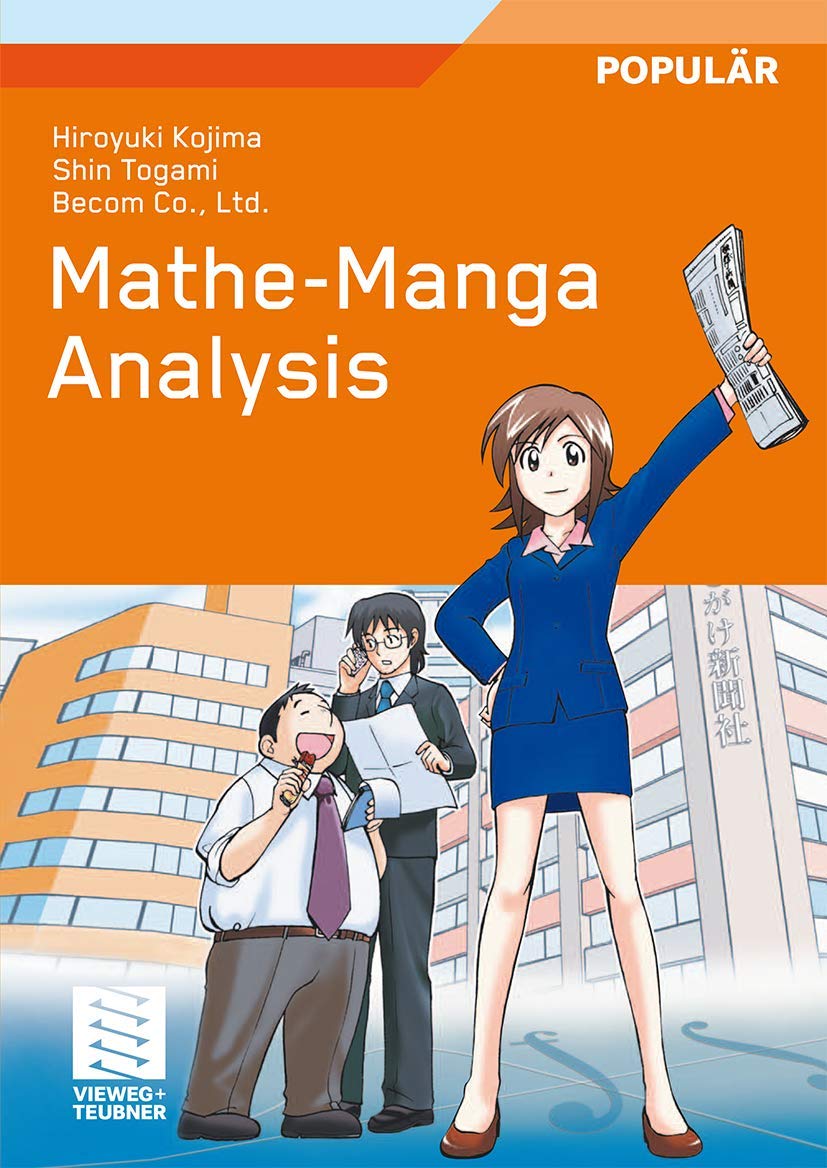 Mathe-Manga Analysis Mathematics Books