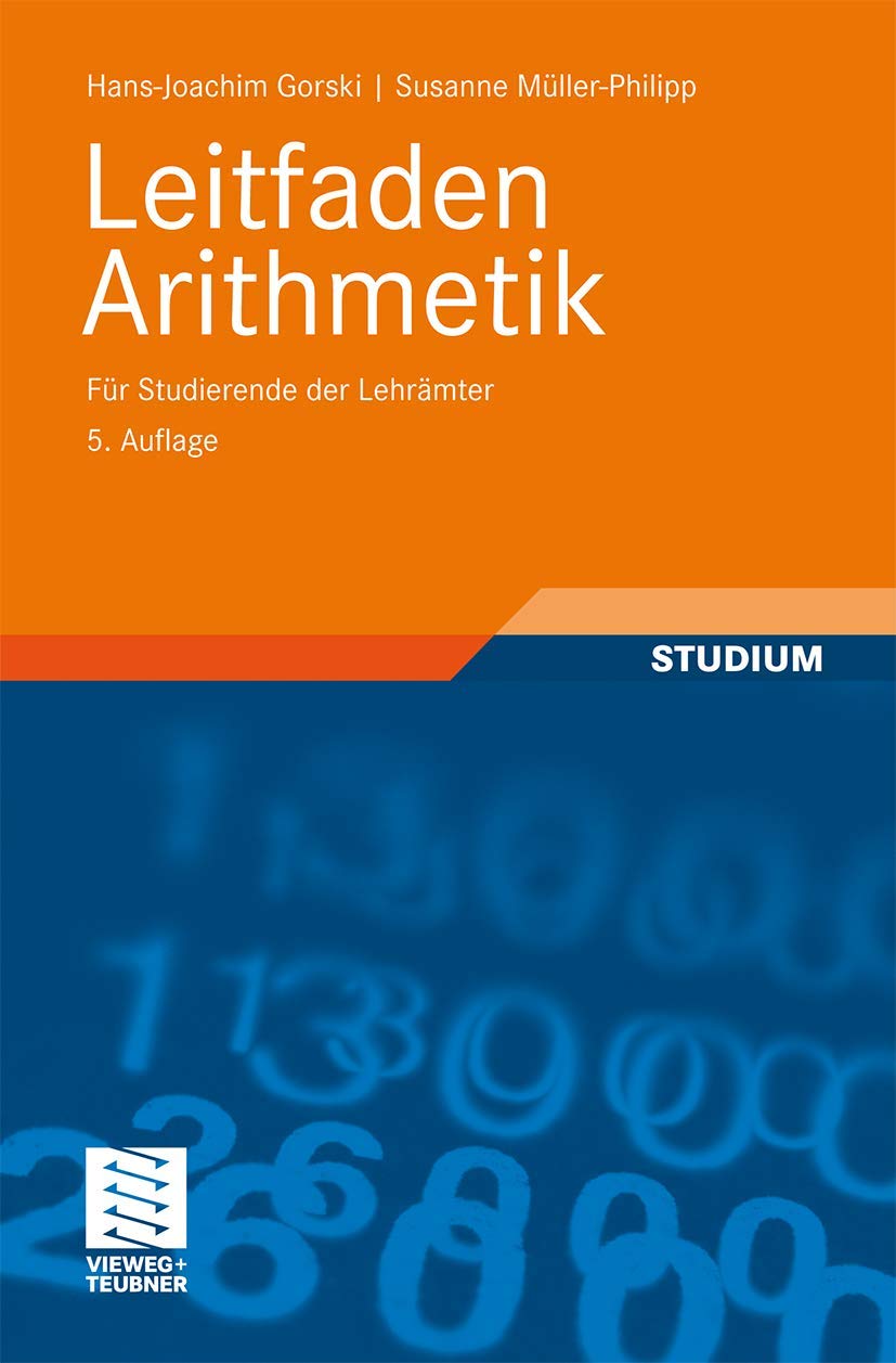 Leitfaden Arithmetik: Für Studierende der Lehrämter Education & Training